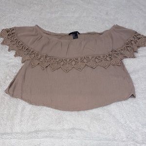 Forever 21 cropped shirt.